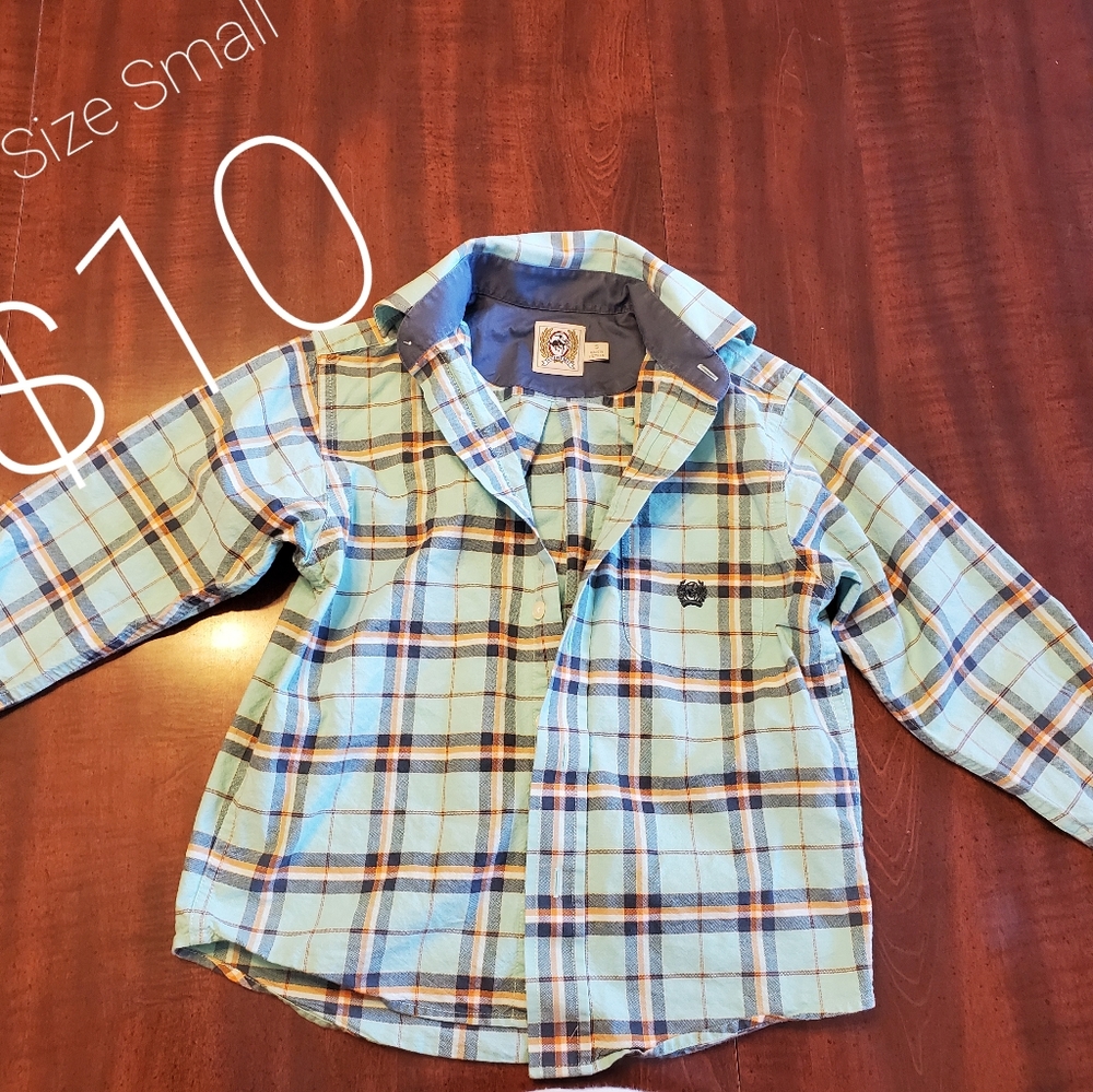 Western shirt longs sleeve , Size fit 5/6